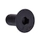 Prime-Line M10-1.50 Socket Head Cap Screw, Flat, Black Oxide Alloy Steel, 3/4 in Length, 25 PK 9174094 - alternate 1